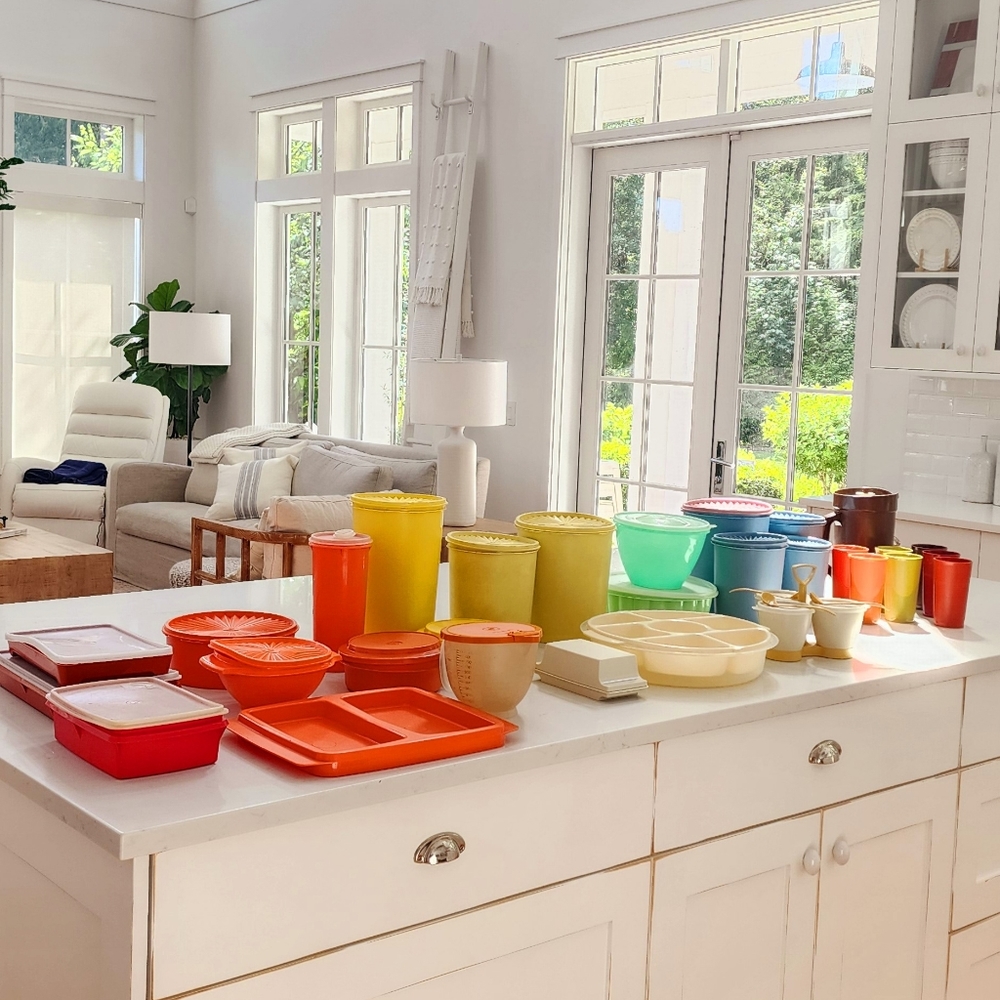 Retro Tupperware - Massive Lot!!! 💛🧡🤎